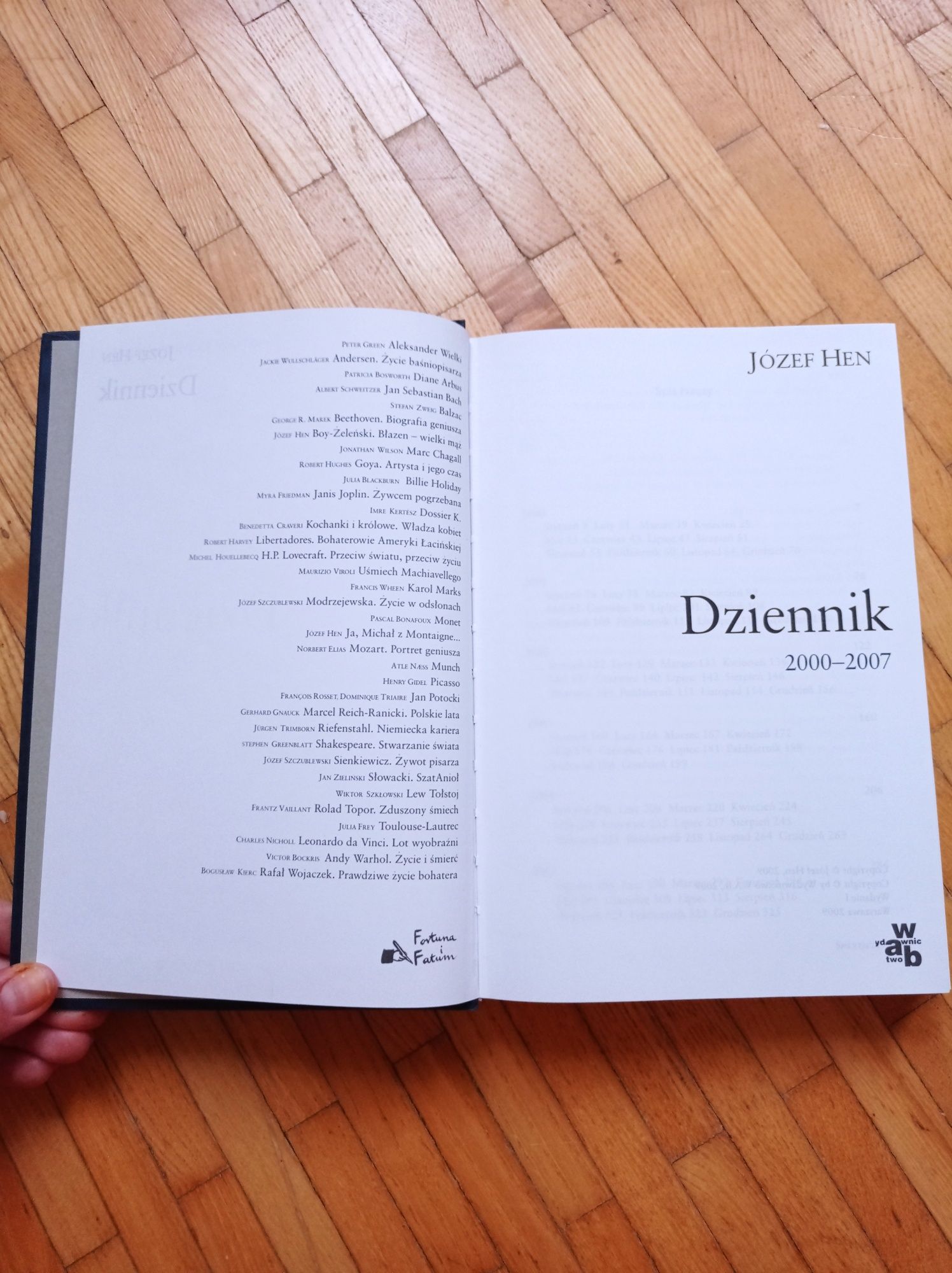 Dziennik na nowy wiek - Józef Hen