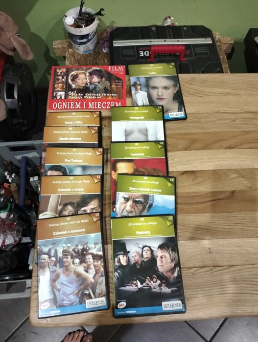 Filmy różne DVD zbiór 97sztuk