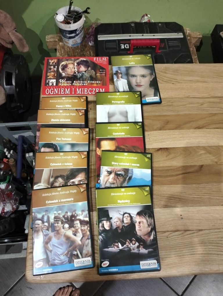 Filmy różne DVD zbiór 80 sztuk