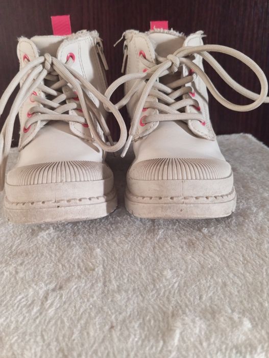 Buty za kostkę ocieplane