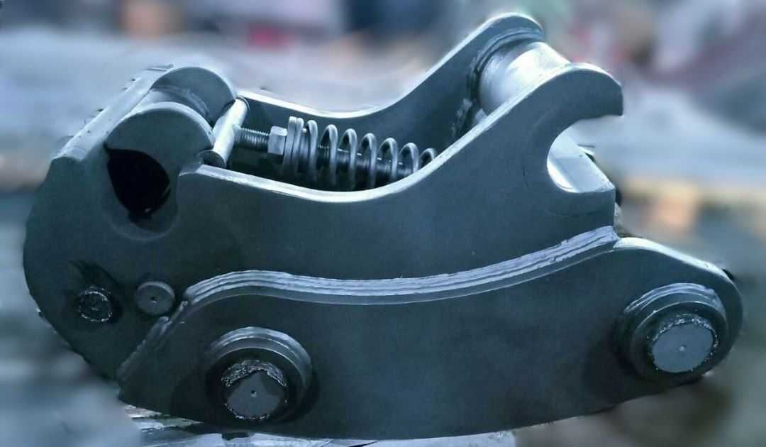 Швидкознімач Быстросъем 7-10т. (quick coupler) JCB-3CX, CAT.