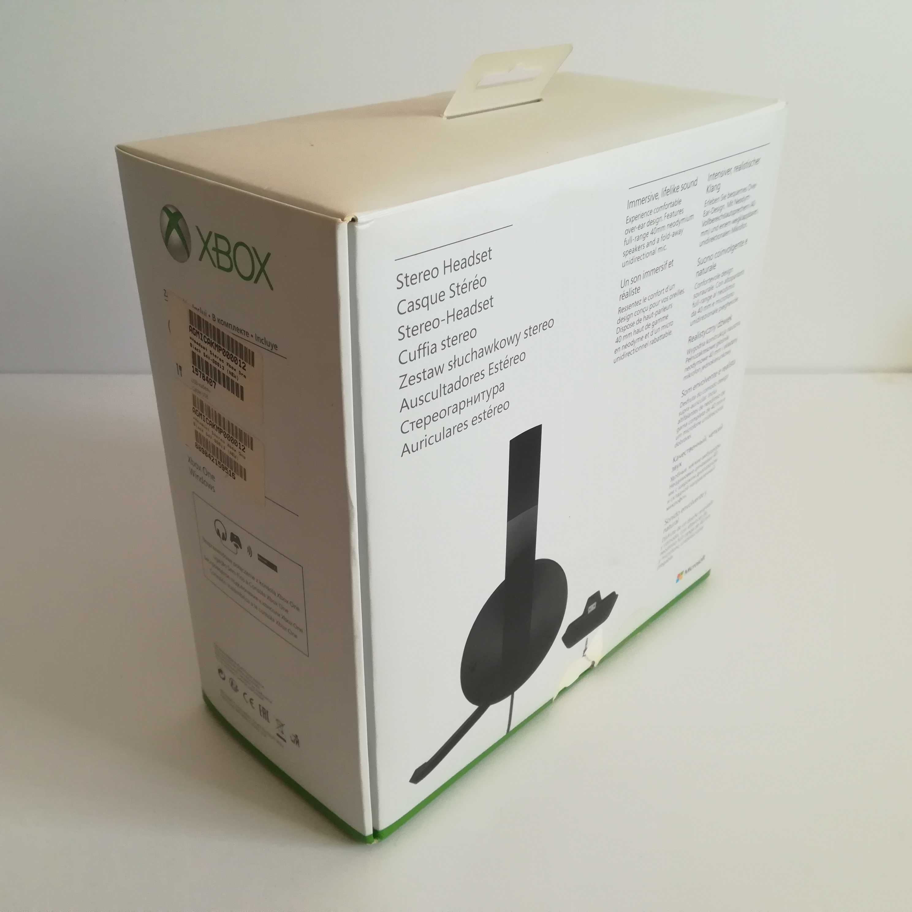 Karton pudełko po słuchawkach XBOX ONE