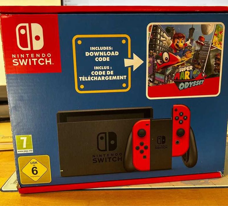 Nintendo Switch caixa original
