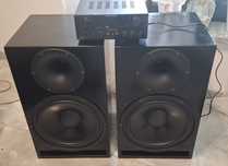 Kolumny 2 x 600 W, wzmacniacz OKAZJA