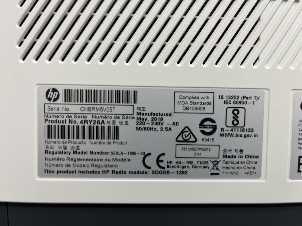 Продам принтер HP Neverstop LJ 1200w Wi-Fi