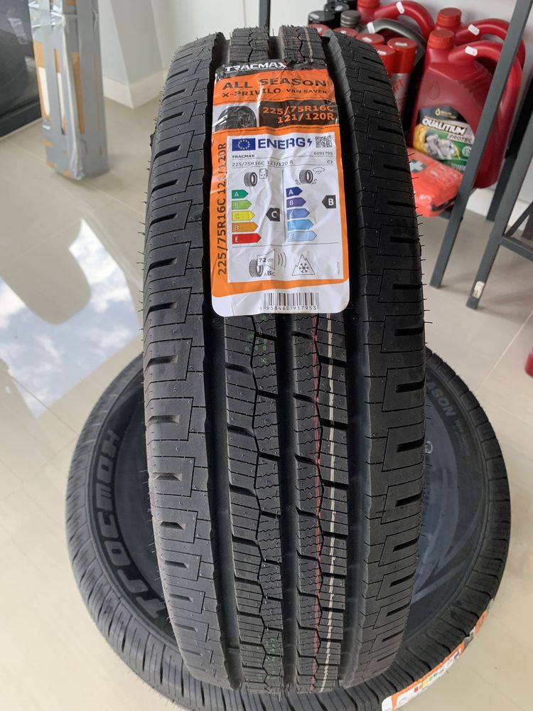 NOWA Opona opony wielosezonowa całoroczna TRACMAX 225/75R16C A/S VAN