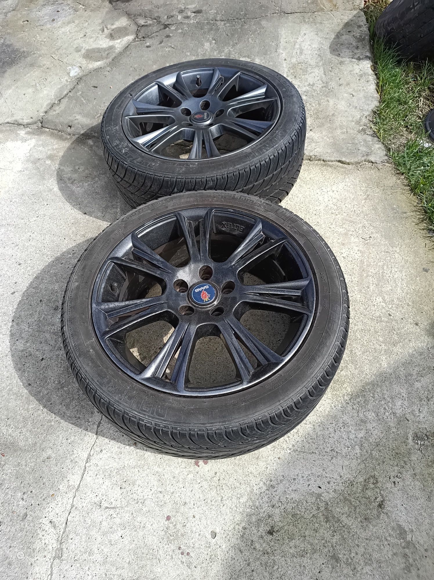 Felgi 17" Saab .Opel z oponami