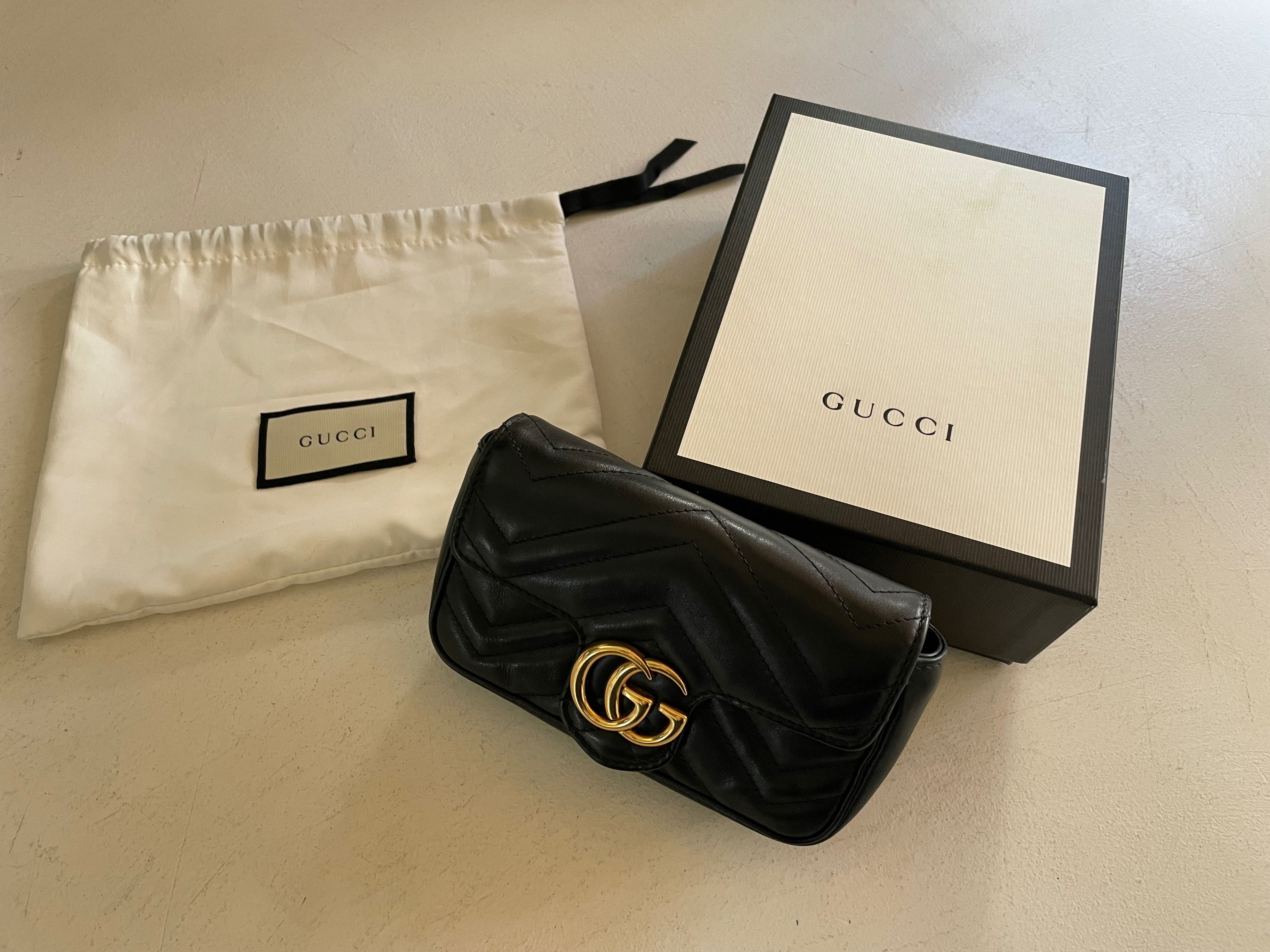 Gucci Marmont torebka super mini