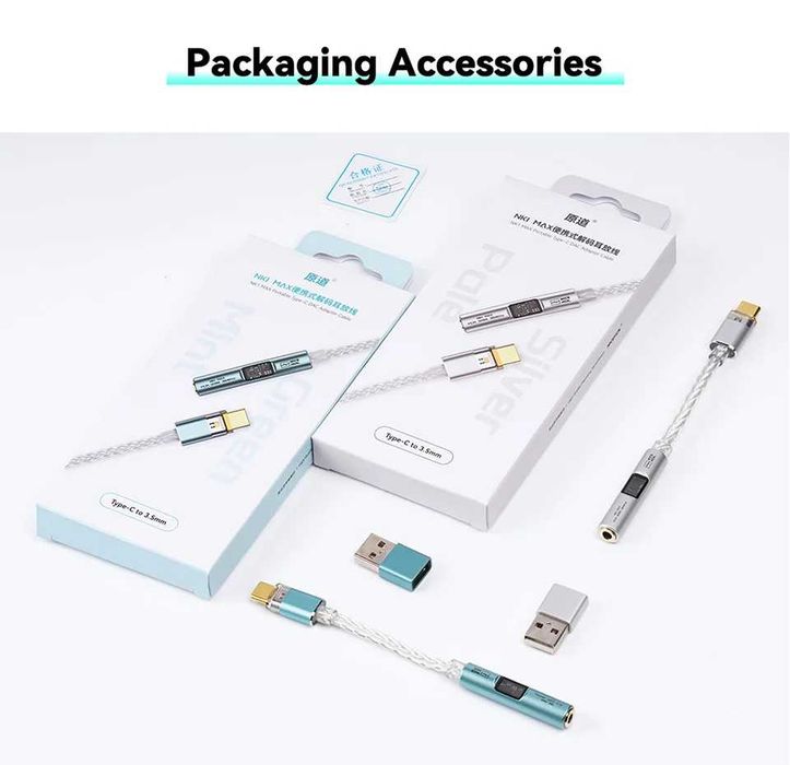 ‼️ NiceHCK NK1 Max - портативный ЦАП DAC усилитель для наушников