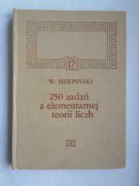 250 zadań z elementarnej teorii liczb, Wacław Sierpiński, stan BDB