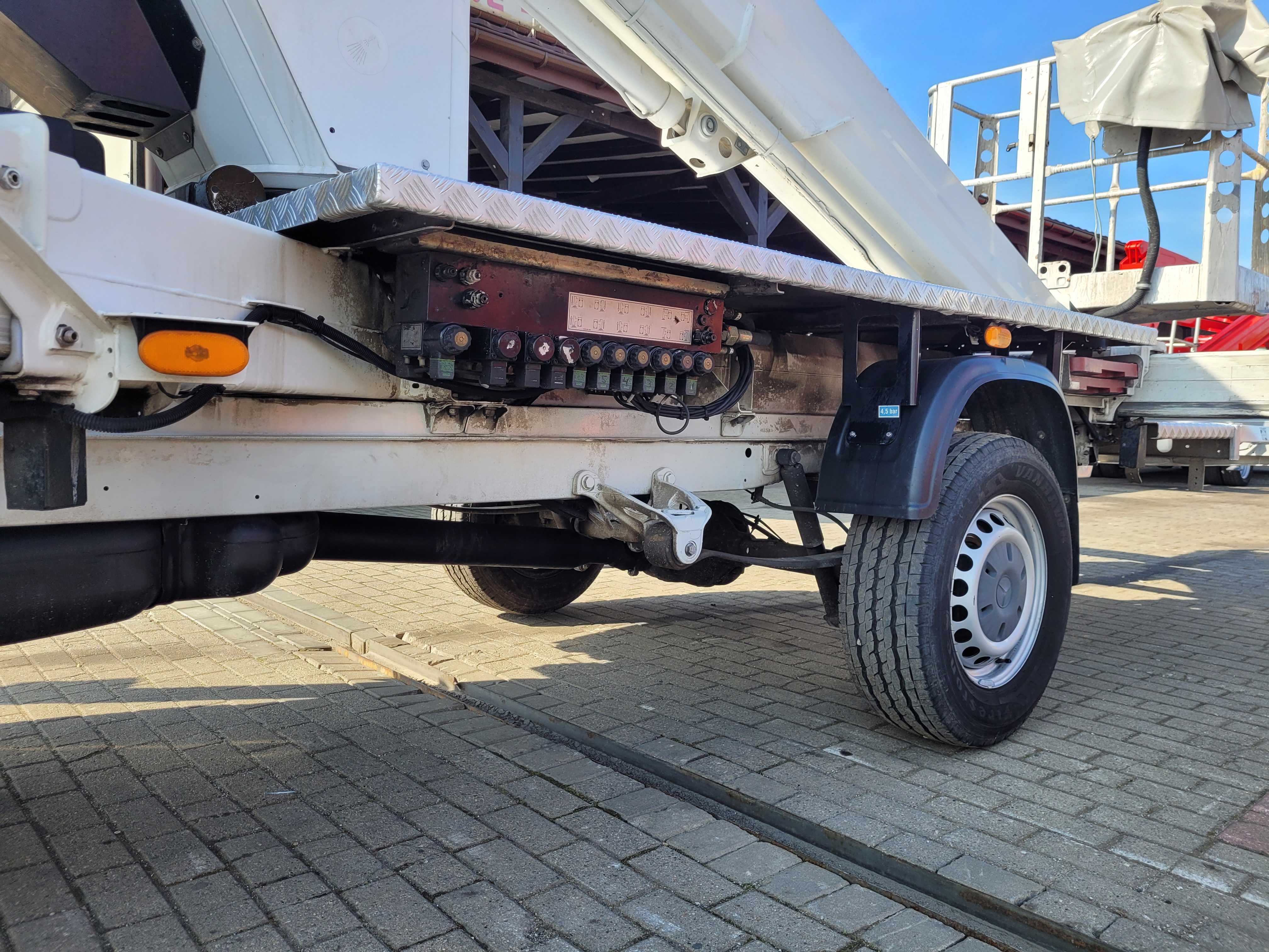 27m/ruthmann/tb270/podnośnik/mercedes/koszowy/cmc/gsr/wumag/cte/zwyżka