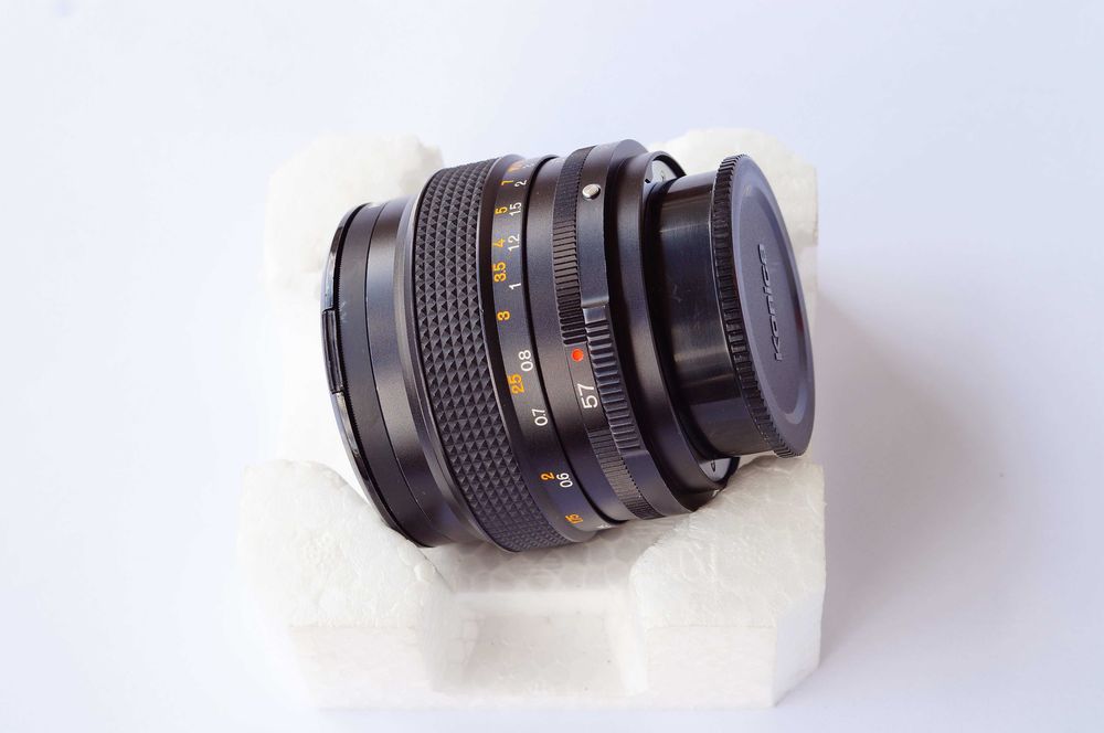 Konica Hexanon AR 57 /1.2 do NEX FX MFT idealna sprawna