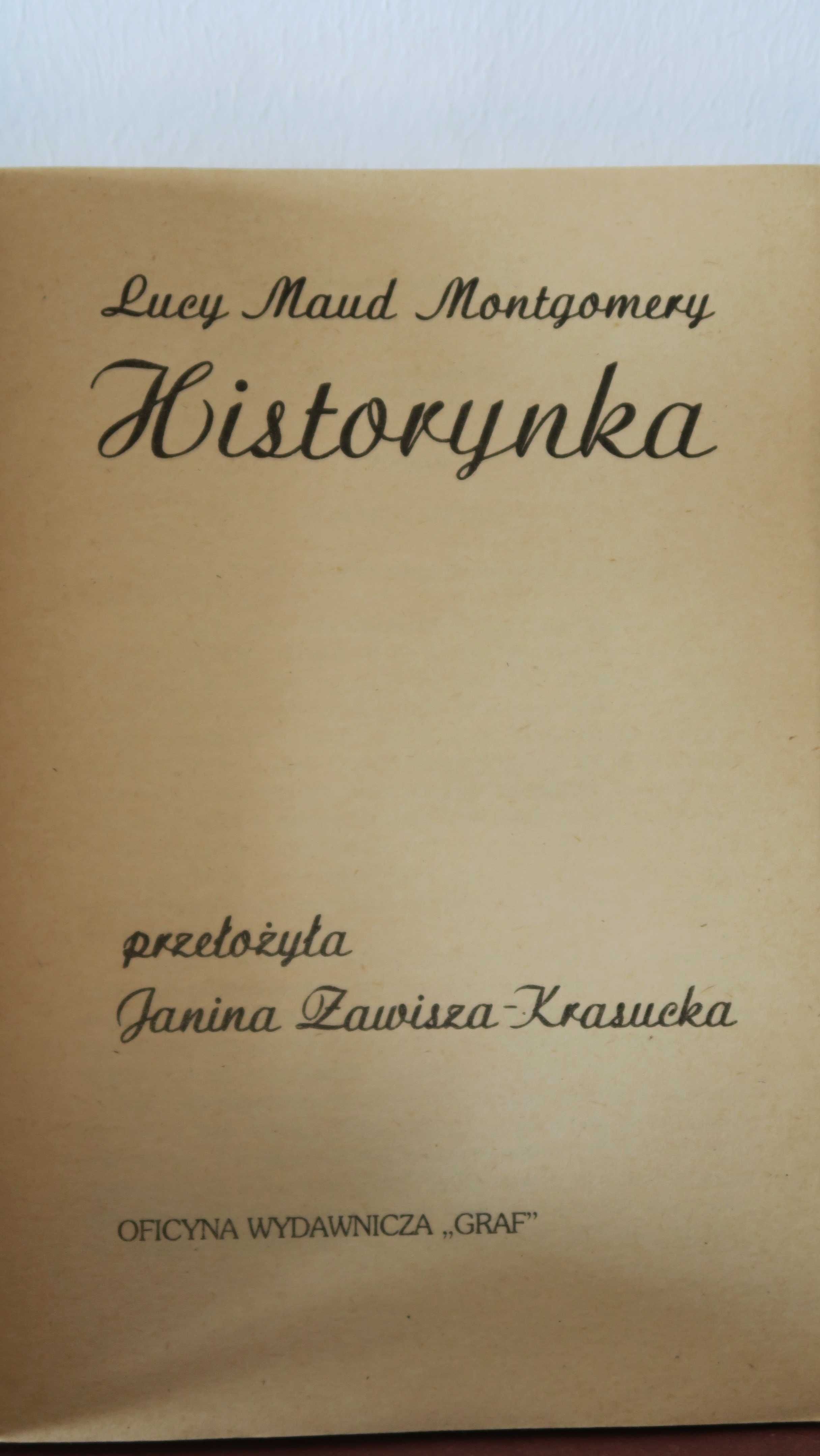 L.M. Montgomery Historynka powieść dla dzieci