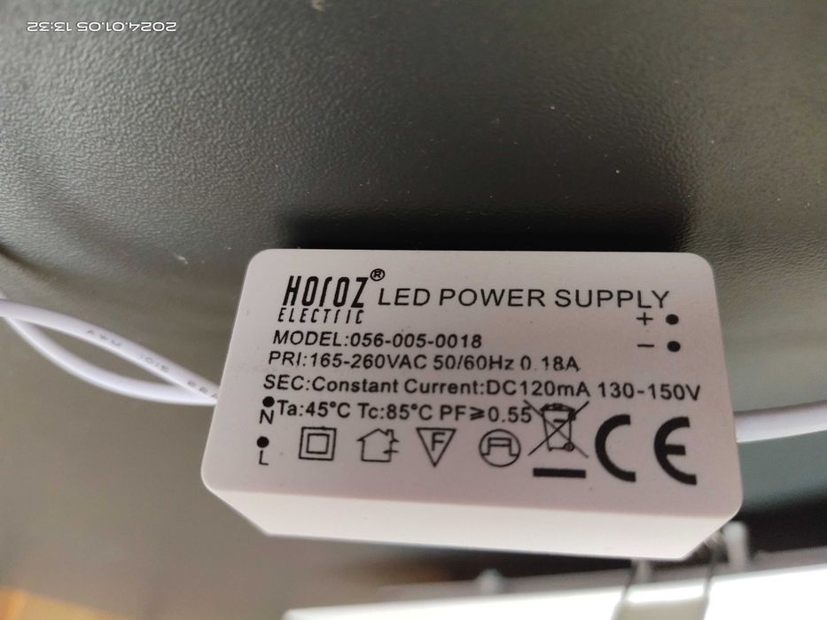 LED панель Horoz Electric SLIM/SQ-18, 18W