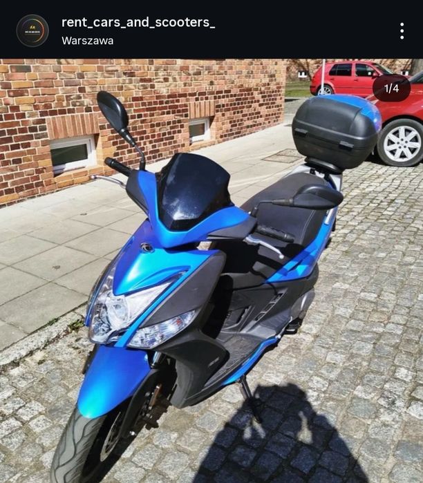 Rent scooter 250zl/week| BEZ KAUCJI Glovo /Uber eats/Bolt