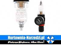 Reduktor z filtrem powietrza 1/4" odwadniacz