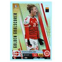 Karta Topps Euro 2024 Rasmus Hojlund Gg 4 Golden Goalscorer