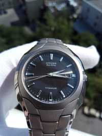 Титановые японские часы Citizen Eco-Drive BM6560-54H Солнечная батарея