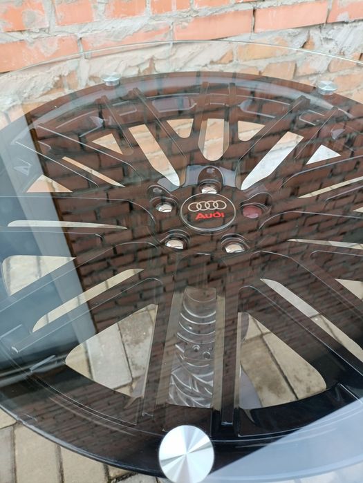 Продам журнальний столик з колінвала і диска автомобільного