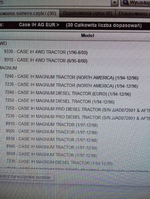 Wtryskiwacz CNH Case New Holland J930525 MX180-220 dobra cena!!