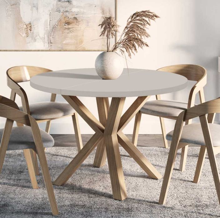 Stół Dębowy / Krzesło Dębowe LOFT / Hoker Barowy / Okrągły Rozkładany