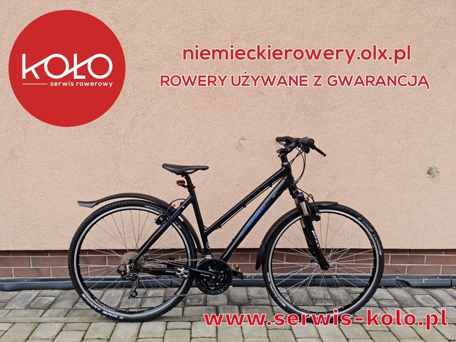 Rower damski crossowy STEPPENWOLF koła 28 SHIMANO DEORE aluminium