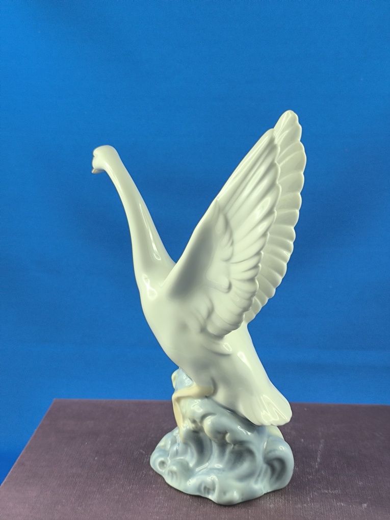 Łabędź Nao by Lladro Hiszpania #porcelana #ptak #ozdoba