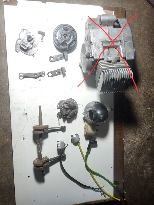 Romet pony 50 motorynka części