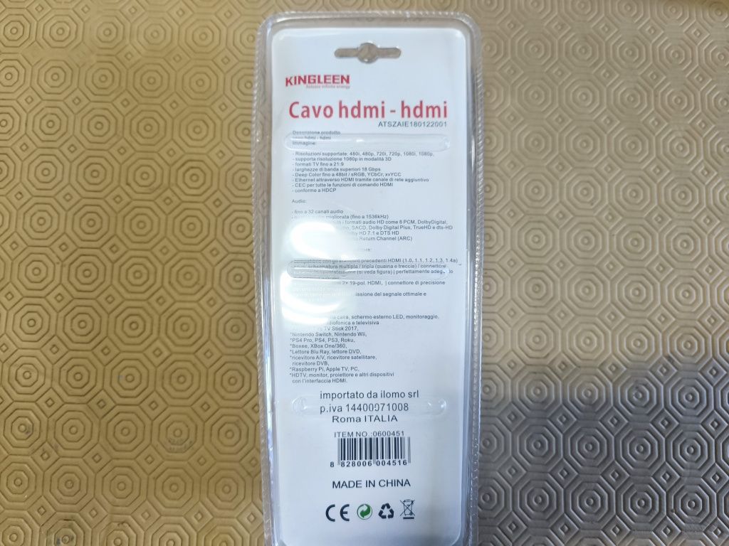 Cabo hdmi-hdmi 5m