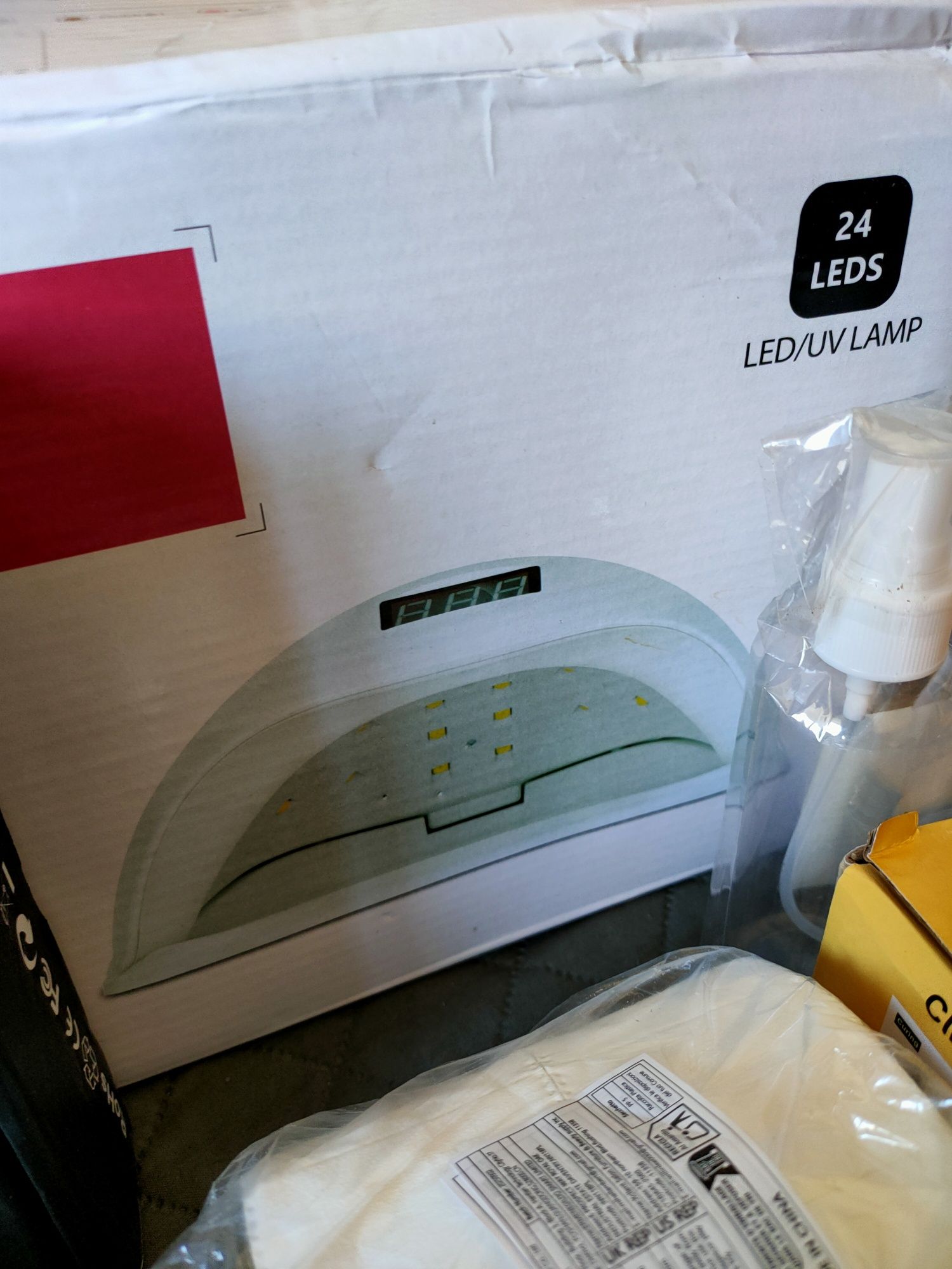 Kit Completo para Unhas em gel – NOVO, Nunca Usado!
