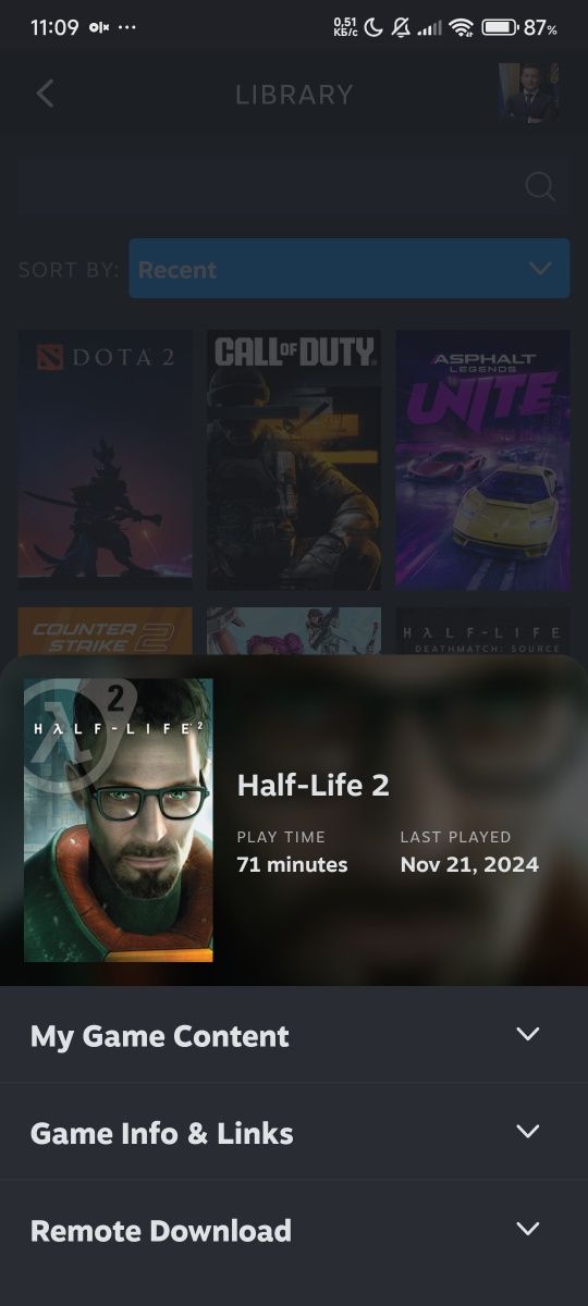 Продам акаунт Steam