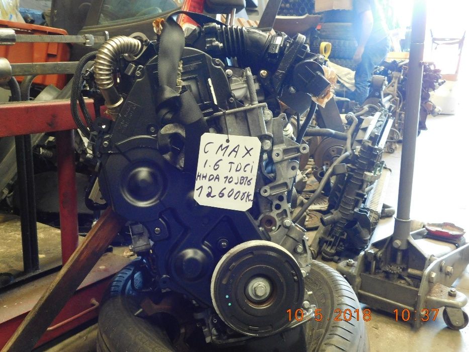 Motor 1.6 tdci ref hhda 10jb16, COM GARANTIA.