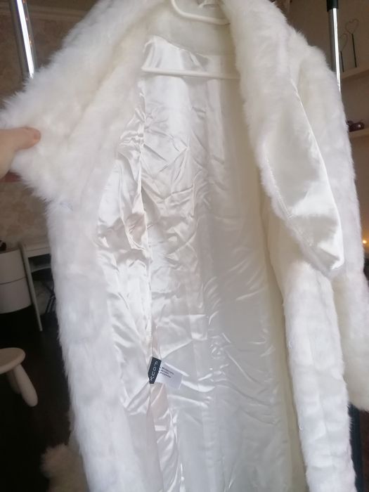 Шуба (пальто) хутряна типу норка, р. S/M