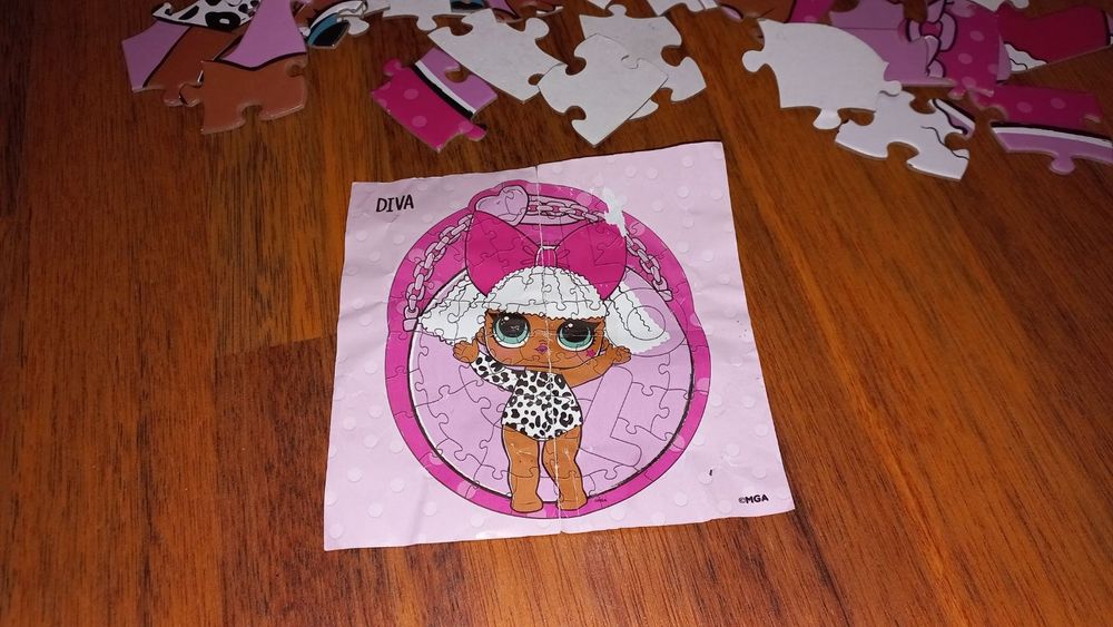 Lol surprise пазли лот пазлы Diva лол
