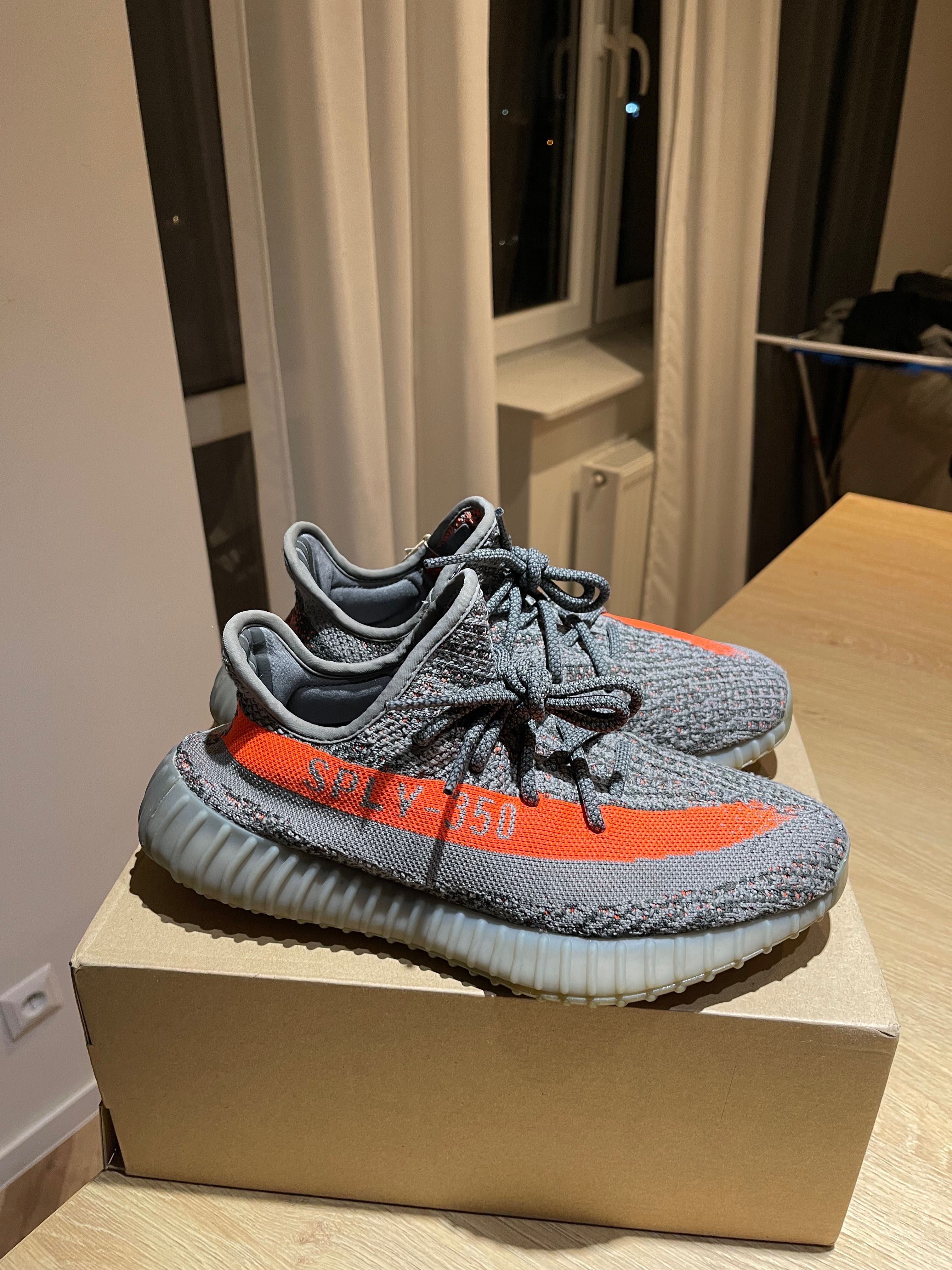 adidas Yeezy boost 350 v2 beluga reflective 42 black white carbon s