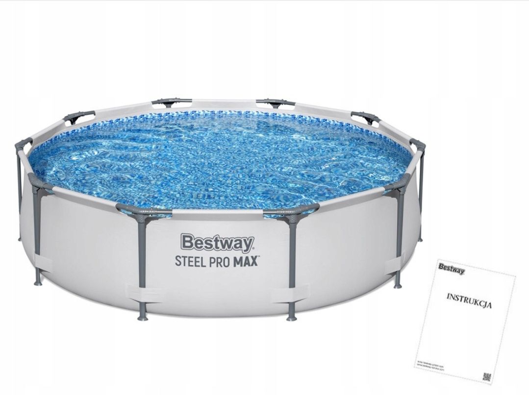 Basen stelażowy OGRODOWY 305x76cm BESTWAY 56406