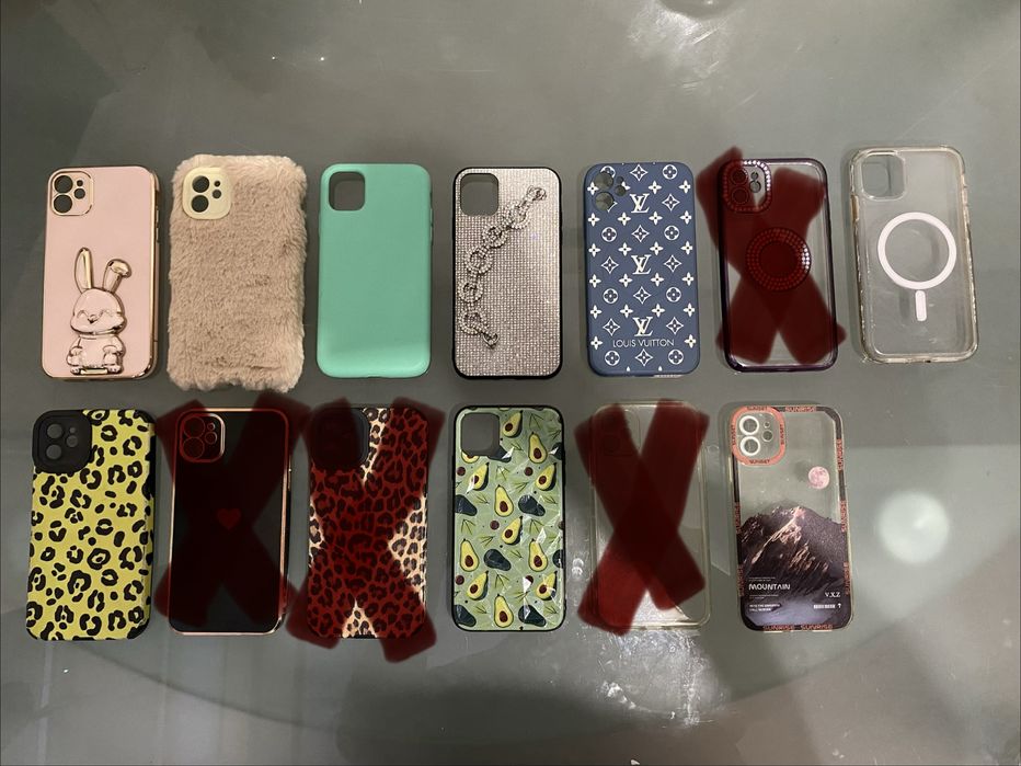Чехлы на iPhone 11 и iPhone 13 Pro читайте описание
