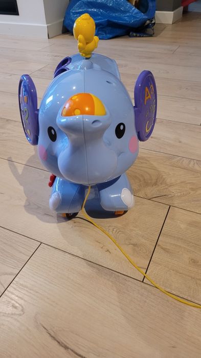 Vtech, Super Słoń, interaktywna zabawka do ciągnięcia