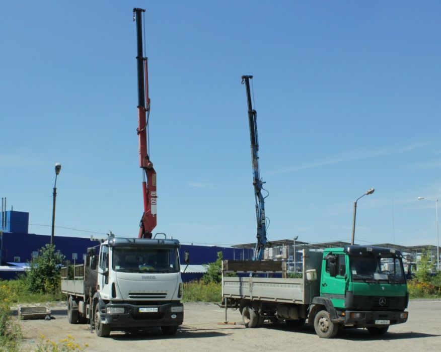 Послуги крана маніпулятора. Грейфер. Самоскид. Вантажні перевезення.