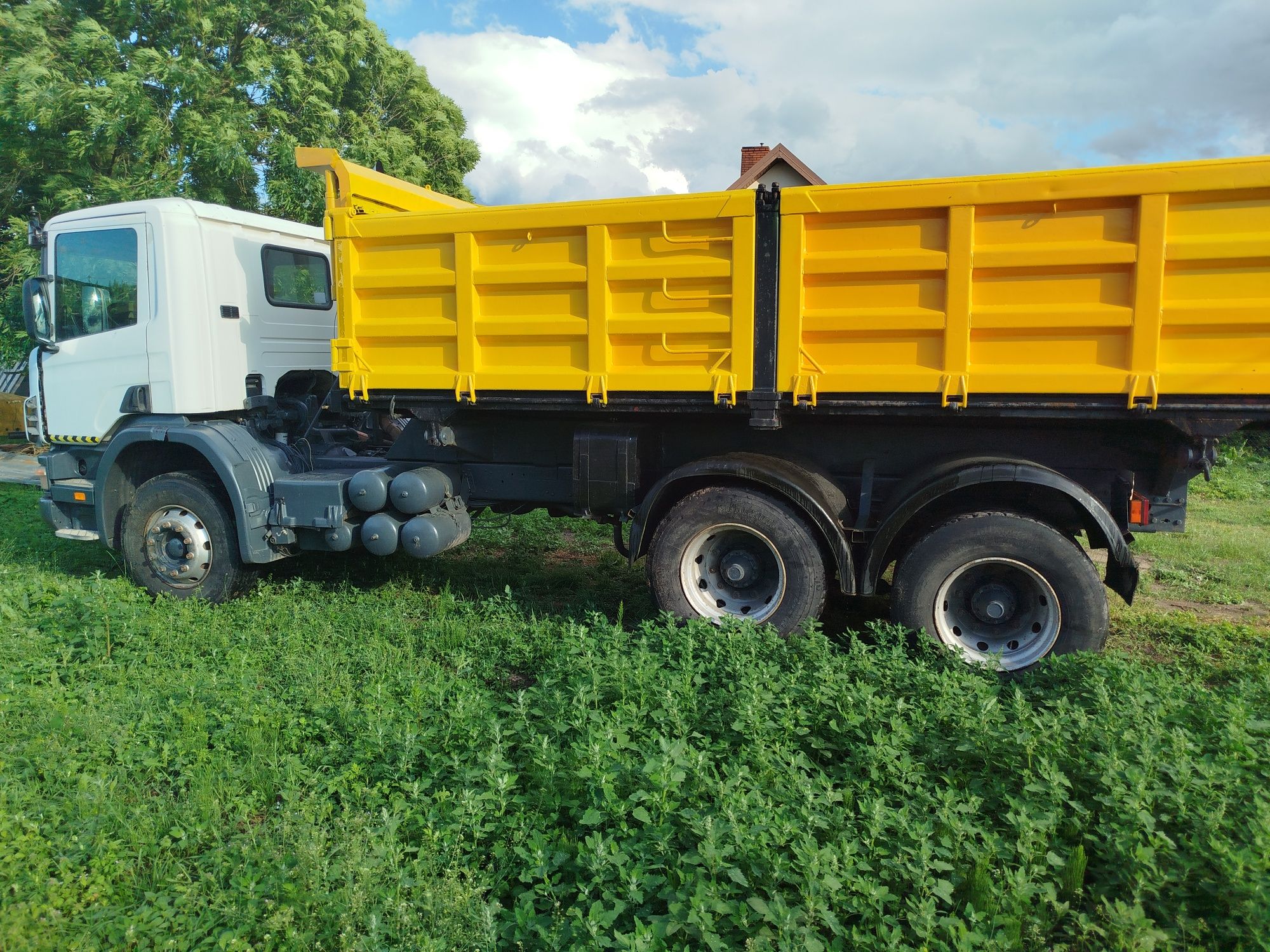SCANIA 94C wywrotka 3- osiowa  umowa
