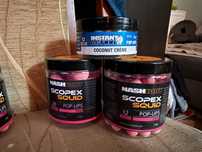 Zestaw Kulek Pop-Up Nash Bait – Scopex Squid + Coconut Crème