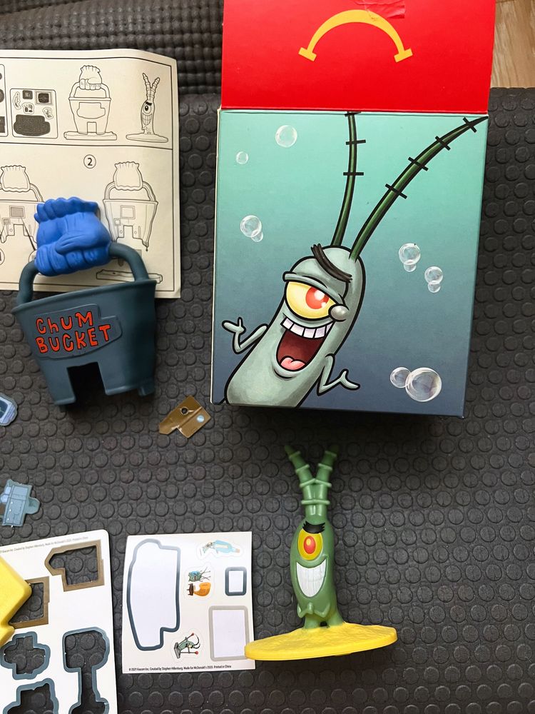 Іграшка з макдоналдс хеппі міл Спанч Боб happy meal