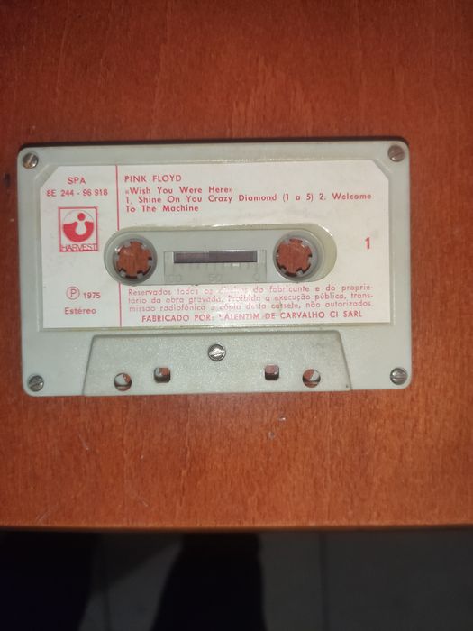 Cassete- Pink Floyd