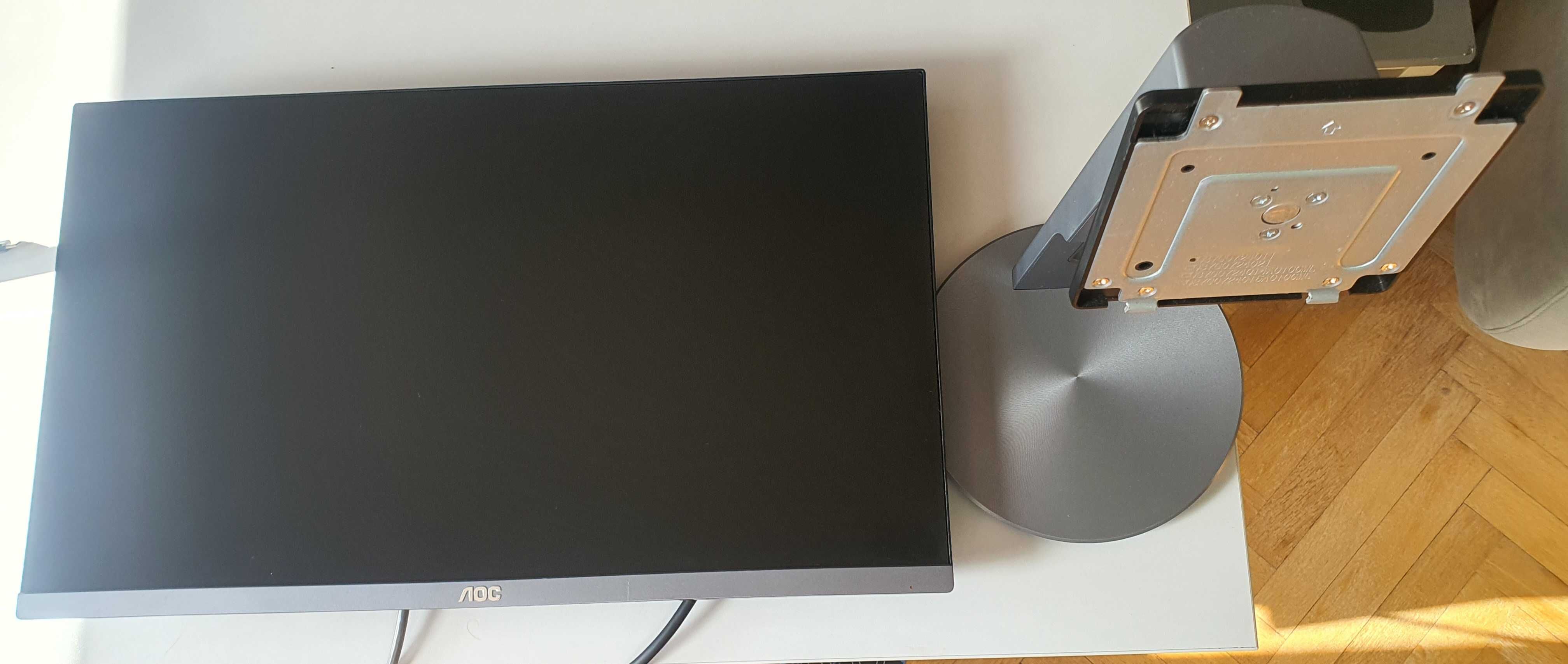 Monitor AOC i2490PXQU 24" + Statyw obrotowy + Kabel zasilający