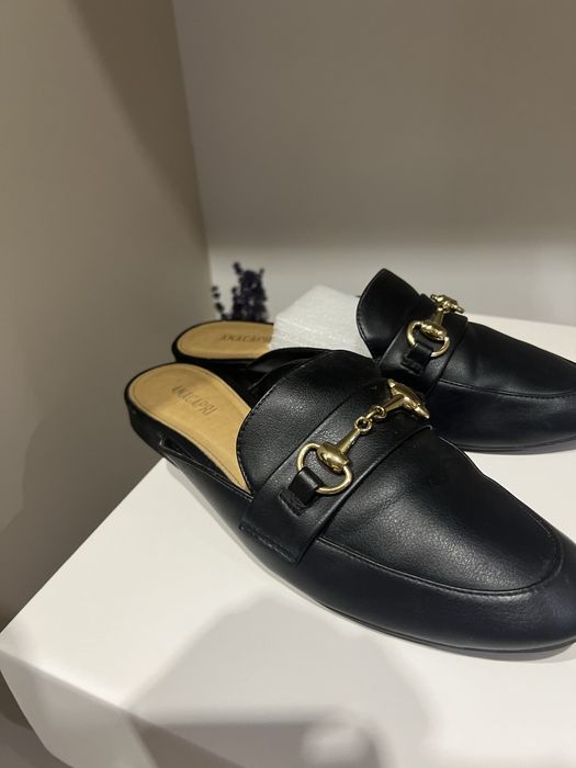 Мюлі чорні (лофери) zara