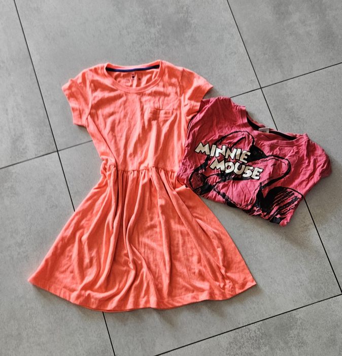 Sukienka i t-shirt 146