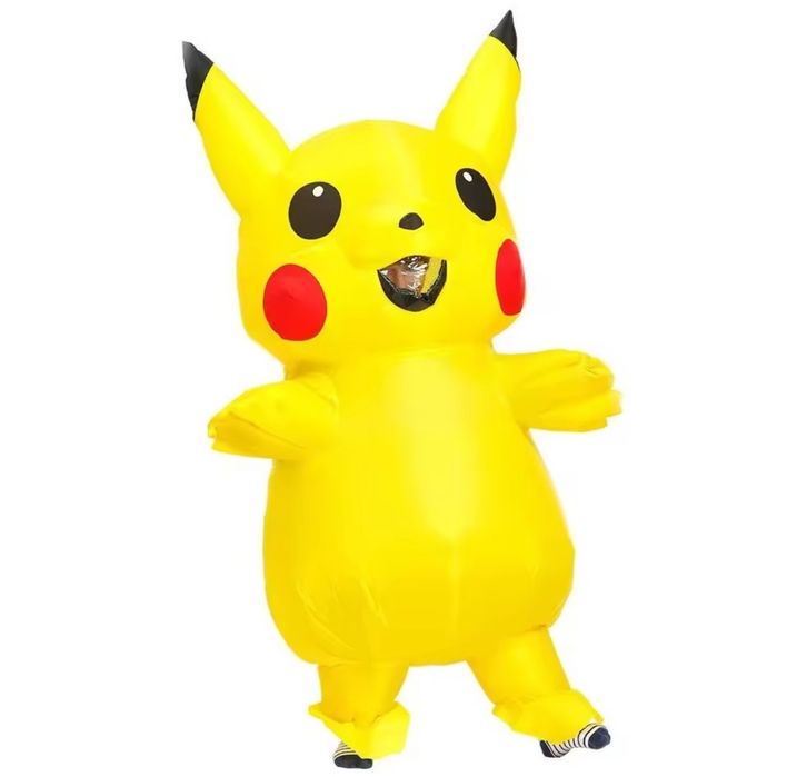 [NOVO] Fato Pikachu Cosplay
