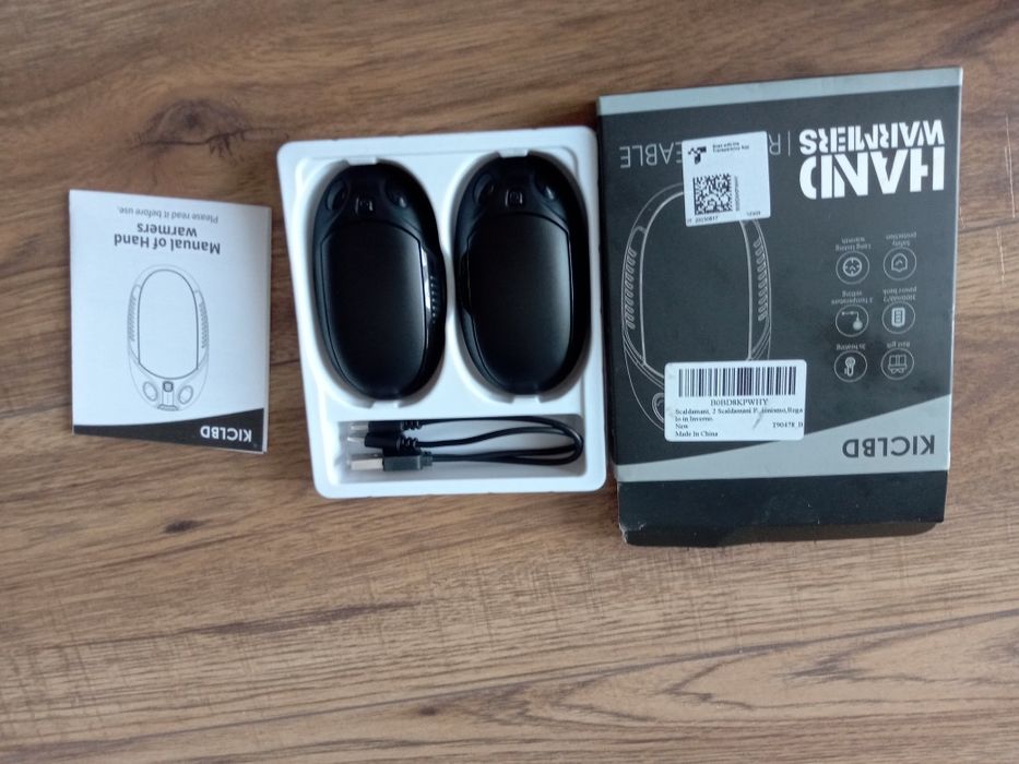 Ogrzewacze do rąk Zestaw 2 akumulatorów z funkcją powerbank