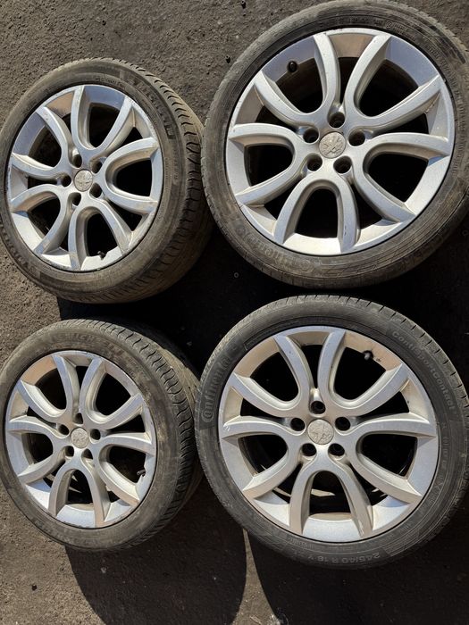 Комплект колес Peugeot 508 Citroen r18 5*108 колеса легкосплавні