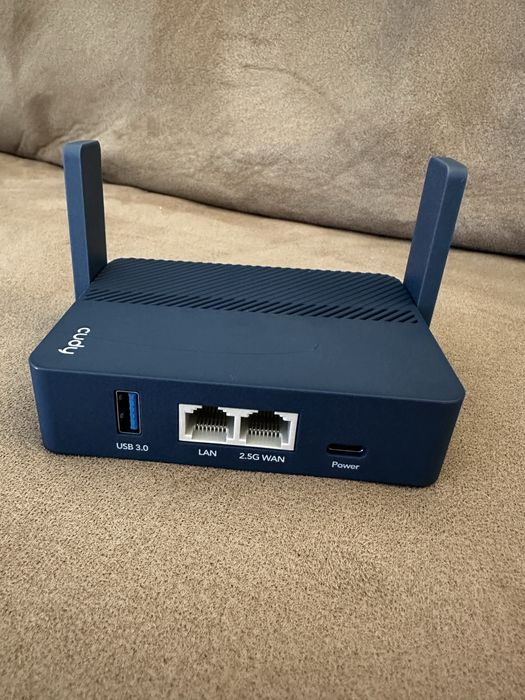 Router Wi-Fi 6 Cudy TR3000 com porta 2.5G e suporte VPN